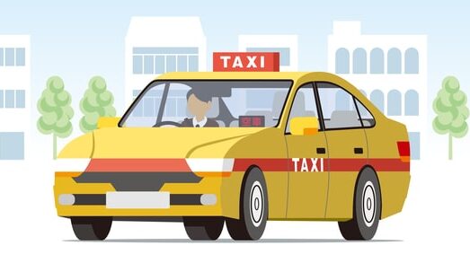 タクシーの空車の表示は何色？表示板の見分け方について詳しく解説！